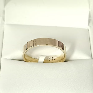 9ct Yellow Gold Ladies Wedding Ring - Karlen Designs 