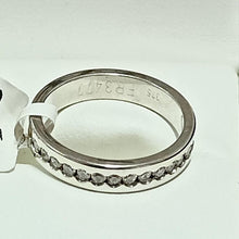 9ct White Gold Ladies Diamond Wedding Ring - Karlen Designs 