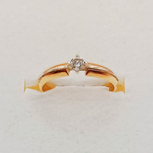 18 ct yellow gold ring - Karlen Designs 