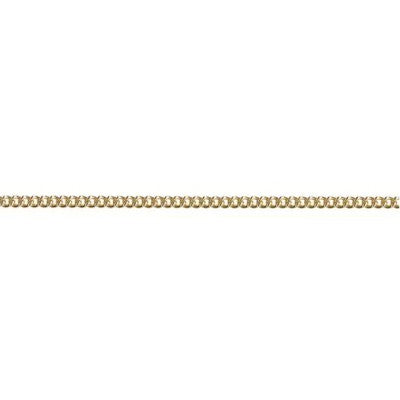 9ct Gold Round Curb Chain 1.80mm 50cm - Karlen Designs 