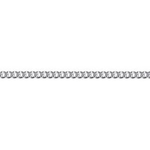 Silver Round Curb Chain 2.80mm link 45cm - Karlen Designs 
