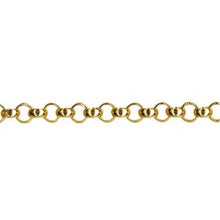 9ct Yellow gold Round Belcher Bracelet - Karlen Designs 
