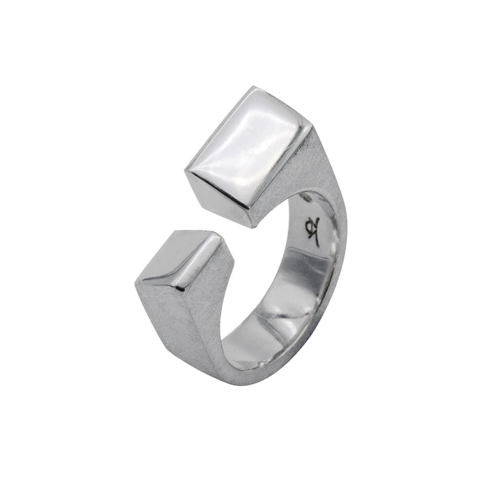 Sterling Silver Abstract Ring - Karlen Designs 