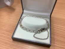 Silver Ladies Round Belcher Bracelet - Karlen Designs 